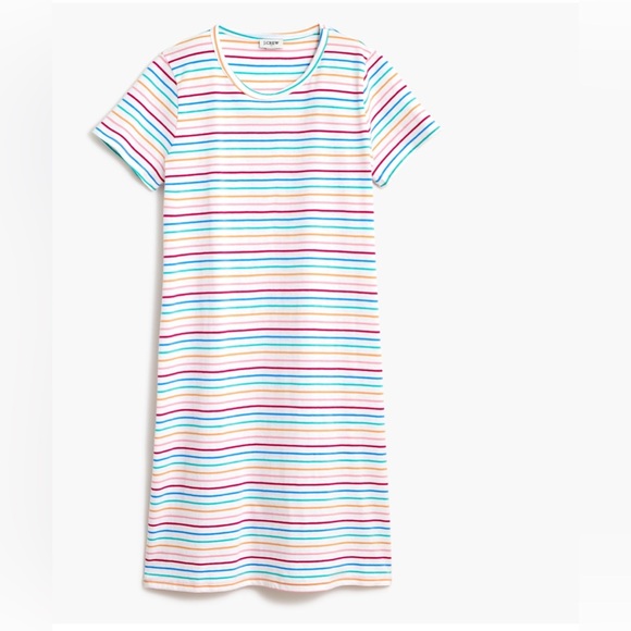 J. Crew Dresses & Skirts - NWT  J CREW short sleeve striped t-shirt dress 100% cotton size XXS